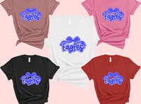 Eagles Floral Bow DTF Transfer