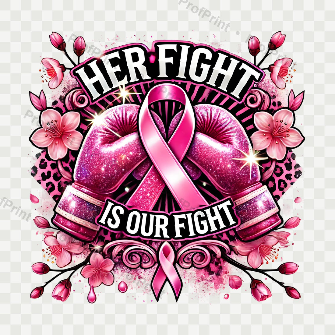 Her Fight Is Our Fight DTF Transfer