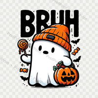 Cute Ghost Kids DTF Transfer alternate view