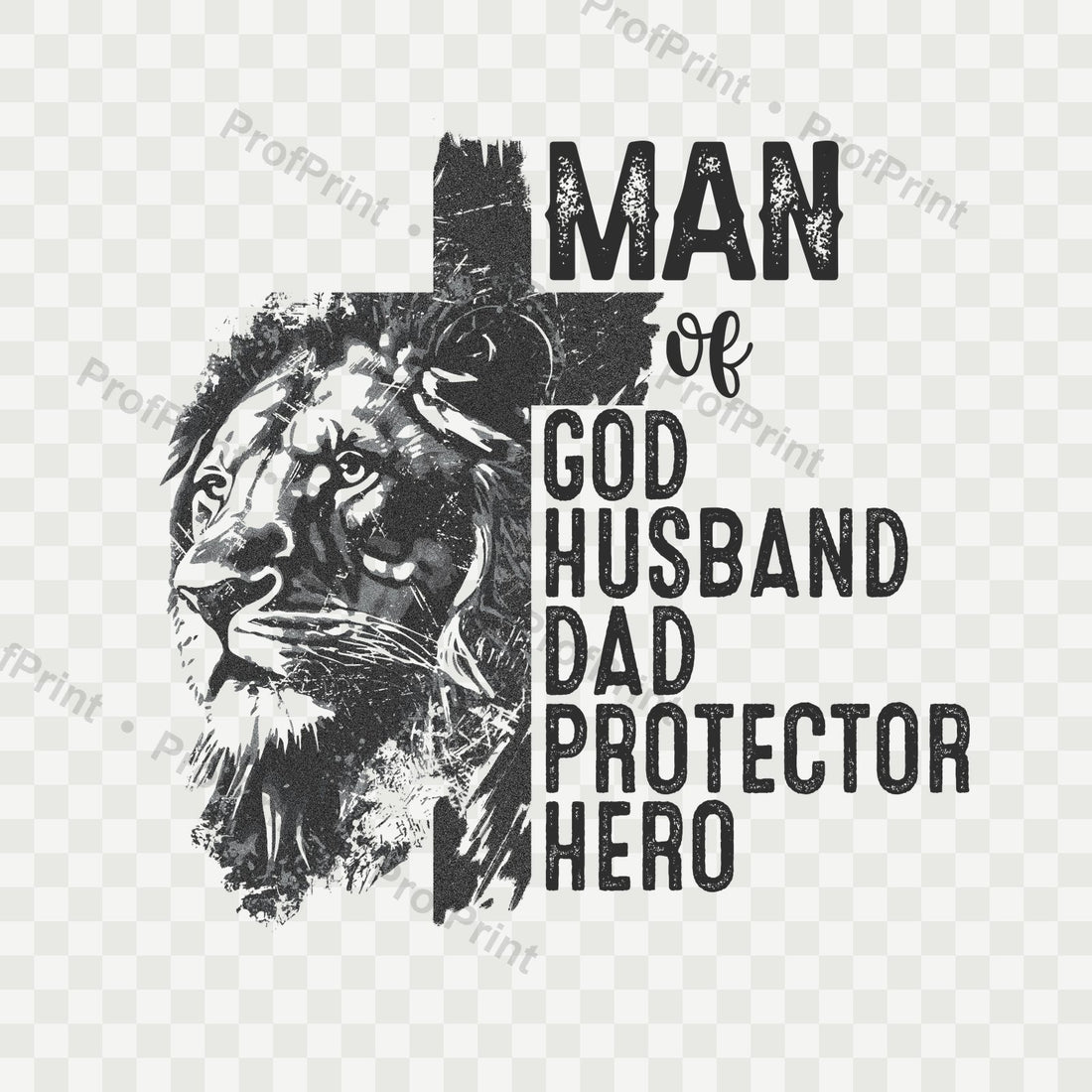 Man of God DTF Transfer